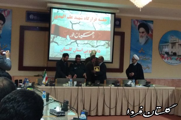 رئیس قرارگاه شهید علم الهدی گلستان معارفه شد
