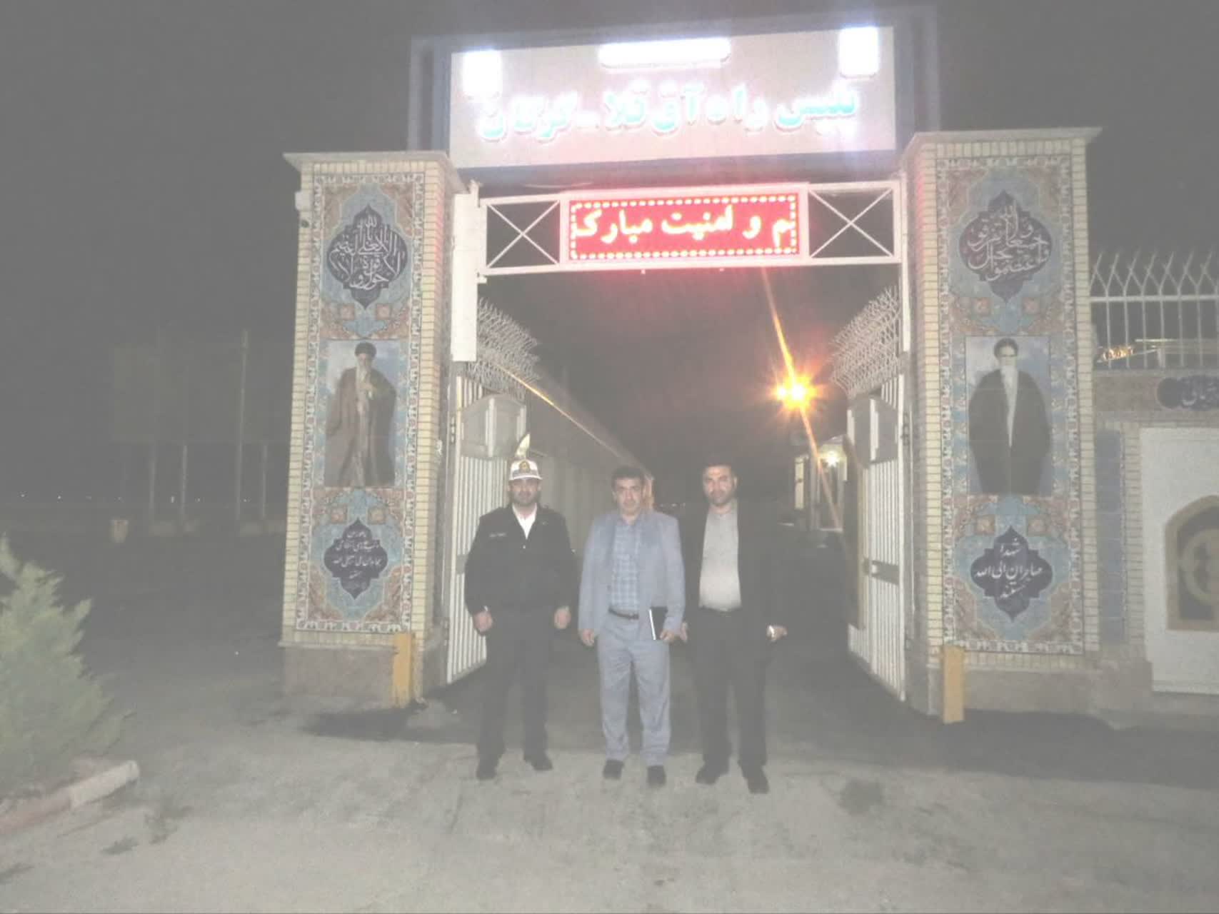بازدید از مراکز انتظامی استان در ایام نوروز